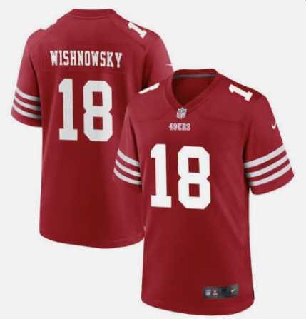Men & Women & Youth San Francisco 49ers #18 Mitch Wishnowsky 2022 Red Vapor Untouchable Stitched Football Jersey